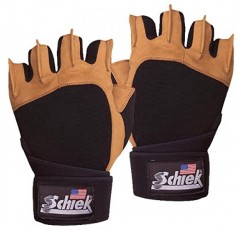 Schiek 425 손목 지지대가 있는 남성용 파워 시리즈 역도 장갑