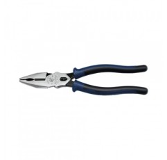 Klein Tools J12098 압착 다이, 톱니 파이프 그립, 유도 경화 나이프가 포함된 범용 조합 플라이어