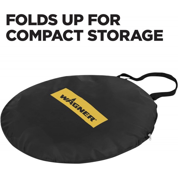 Wagner Spraytech C900051 스프레이 쉘터 - 소형, 다색/바다 파도(바다 조수), 소형