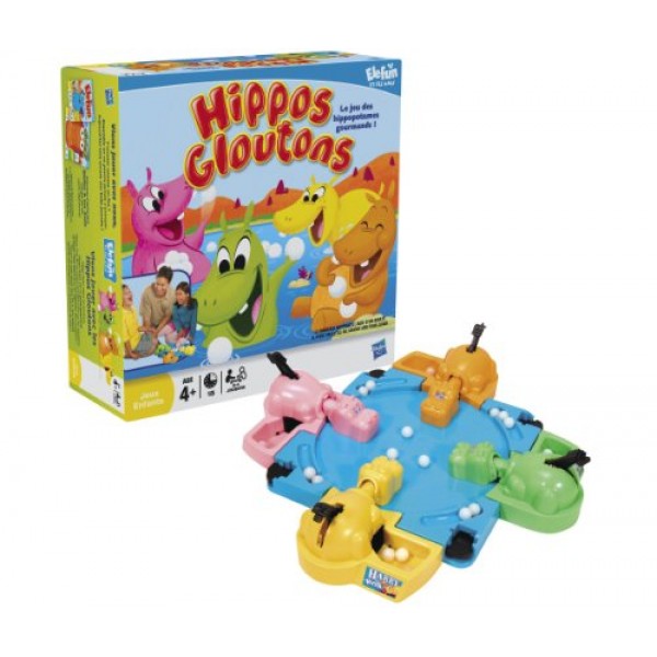 Hungry Hungry Hippos 테이블탑 게임(포장은 다를 수 있음)