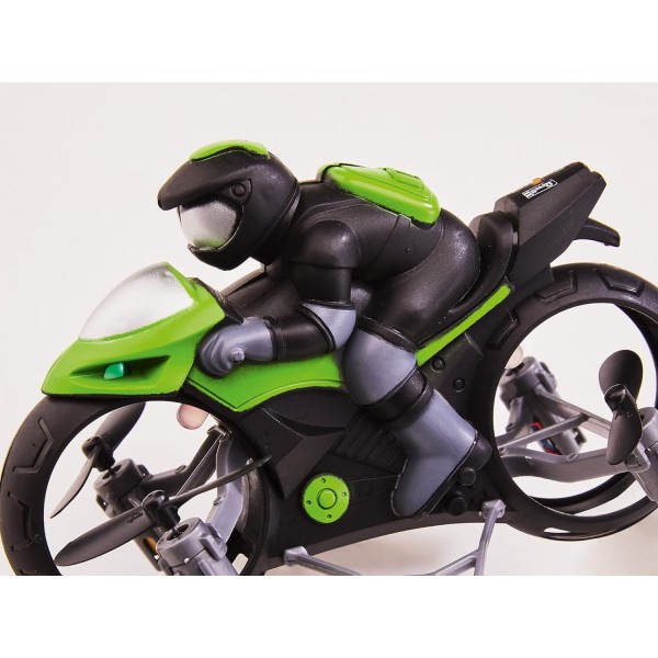 Revell Control Cloud Rider I 쿼드로콥터와 모터사이클이 하나에 I 2-in-1 장난감 I 지상과 공중에서 쉽게 조종 가능 I 멋진 플립과 스턴트 I LED I 8세 이상 어린이용