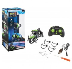 Revell Control Cloud Rider I 쿼드로콥터와 모터사이클이 하나에 I 2-in-1 장난감 I 지상과 공중에서 쉽게 조종 가능 I 멋진 플립과 스턴트 I LED I 8세 이상 어린이용