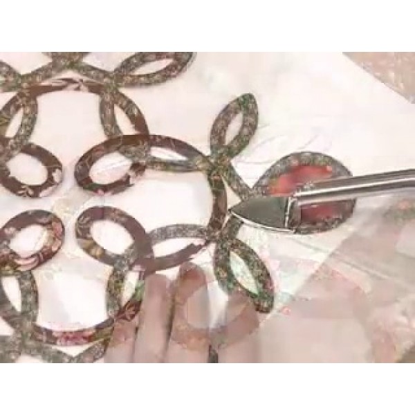 Clover 퀵 퓨저블 바이어스 테이프 .25 X11yd-실버, 멀티컬러