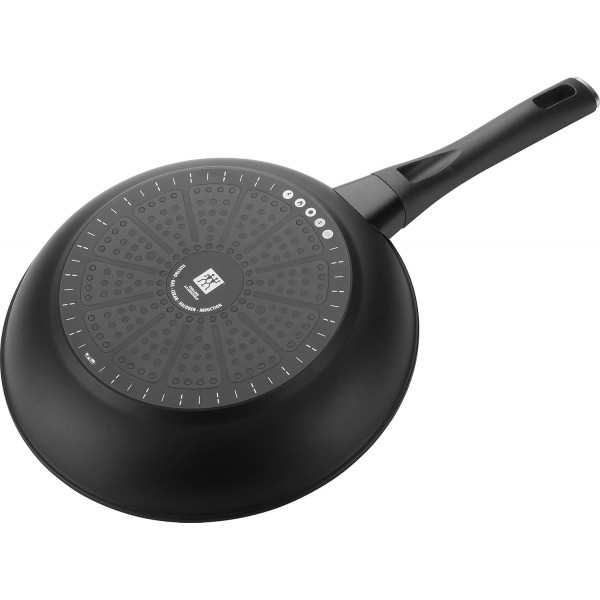 ZWILLING Madura Plus 66290-246-0 깊은 프라이팬 Duraslide 화강암, 알루미늄, 1, 24cm