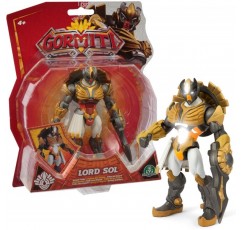 Gormiti - Figures Deluxe 12 cm Series 3, Lord Sol, Assortment 6, 수집용, 4세 이상 어린이용, Preziosi GRA23300