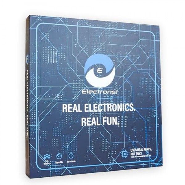 학습 가속화를 위한 어린이 및 성인 보드 게임 - 전자 회로 구축, 과학 및 전략 마스터, STEM, 30분 - 가족 친화적