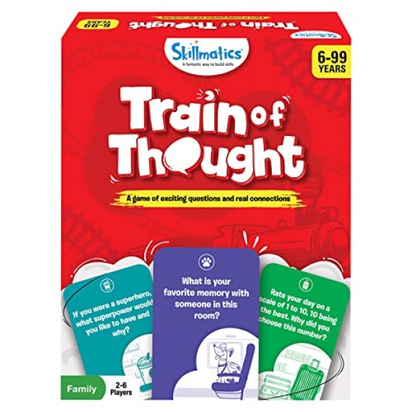 Skillmatics Train of Thought & Guess in 10 Animal Planet 번들, 어린이, 청소년 및 성인을 위한 게임 Train of Thought + Guess in 10 Animals