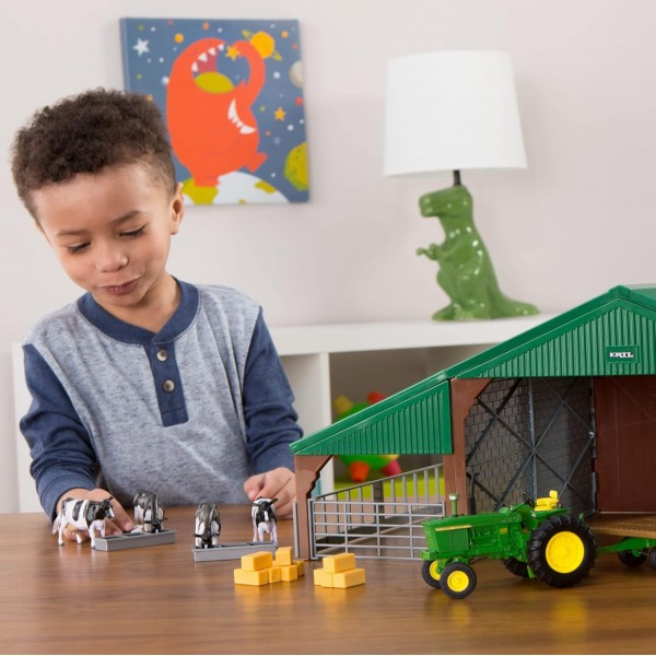 John Deere 736 47024 EA 농장 빌딩 세트 트랙터, 빨간색