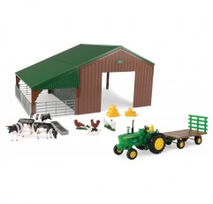 John Deere 736 47024 EA 농장 빌딩 세트 트랙터, 빨간색