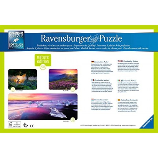Ravensburger Jökulsárlón 아이슬란드 직소 퍼즐 (1000피스)