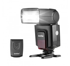 GODOX TT520II범용 카메라 플래시 전자 스피드라이트 + AT-16 2.4G 무선 트리거 송신기 가이드 번호 33 S1 S2 모드 Canon Nikon Pentax 교체