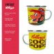 Kellogg의 Coco Pops 에나멜 캠핑 머그 - 차, 커피 및 핫 초콜릿을 위한 깨지지 않는 레트로 머그 - 어린이와 성인을 위한 완벽한 머그!