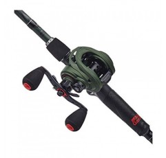 아부 가르시아 자타 로우 프로파일 베이트캐스트 릴 및 낚싯대 콤보