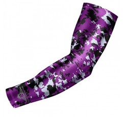 Bucwild 스포츠 압축 팔 슬리브 - 청소년 및 성인 사이즈 - 야구 축구 농구 스포츠(팔 슬리브 1개)