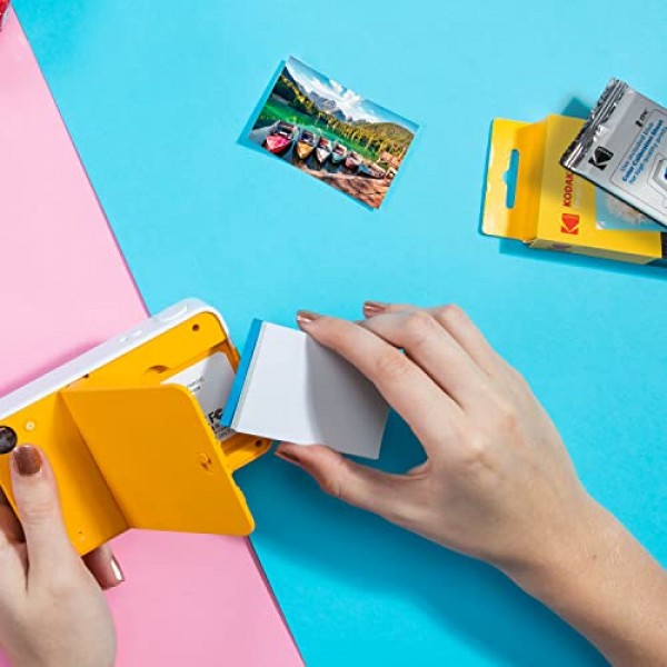 Zink KODAK 2x3 프리미엄 인화지(50매) KODAK Smile, KODAK Step, PRINTOMATIC과 호환 가능, 50매(1팩)