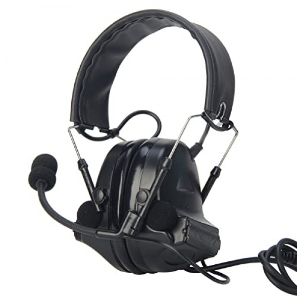 【Z-TAC 공식 매장】 ZTactical zCOMTA II TacticalHeadset G:1 Non-Mil Z041-BK 소음 제거 사운드 컬렉션 방음 마이크 포함