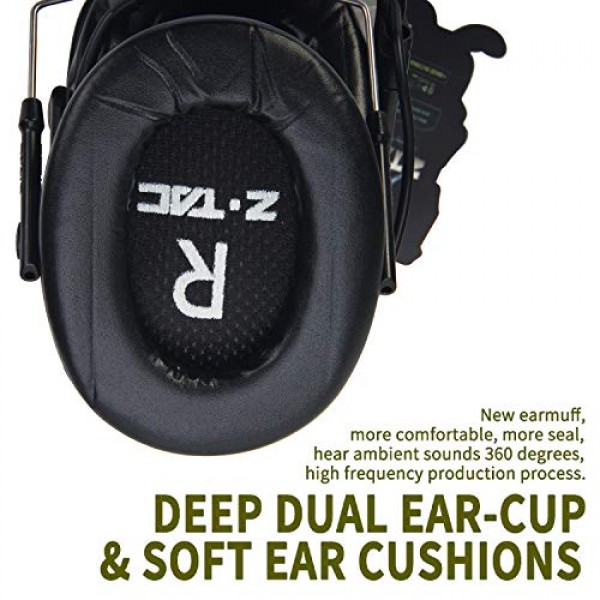 【Z-TAC 공식 매장】 ZTactical zCOMTA II TacticalHeadset G:1 Non-Mil Z041-BK 소음 제거 사운드 컬렉션 방음 마이크 포함