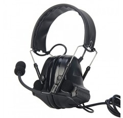【Z-TAC 공식 매장】 ZTactical zCOMTA II TacticalHeadset G:1 Non-Mil Z041-BK 소음 제거 사운드 컬렉션 방음 마이크 포함