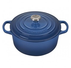 Le Creuset 에나멜 주철 시그니처 라운드 더치 오븐, 3.5쿼트. , 마르세유