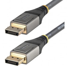 StarTech.com 6ft(2m) VESA 인증 DisplayPort 1.4 케이블 - 8K 60Hz HDR10 - Ultra HD 4K 120Hz 비디오 - DP 1.4 케이블/코드 - 모니터/디스플레이용 - DisplayPort to DisplayPort 케이블 - M/M(DP14VMM2M) 6.