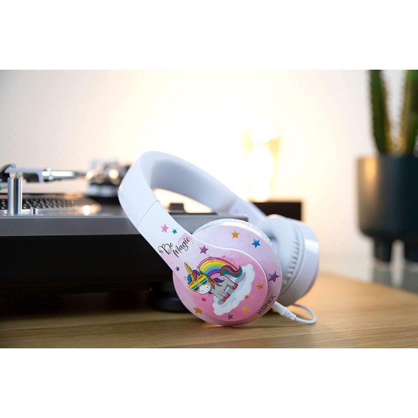 Unik Be Magic Headphones Nintendo Switch Apple iOS Android 태블릿 PC PS4 PS5 Xbox 유니콘 테마와 호환 가능