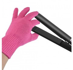 FOHOLA 헤어 스타일링용 전문 내열 장갑, 내열 장갑, 컬링 완드용 열 보호 장갑