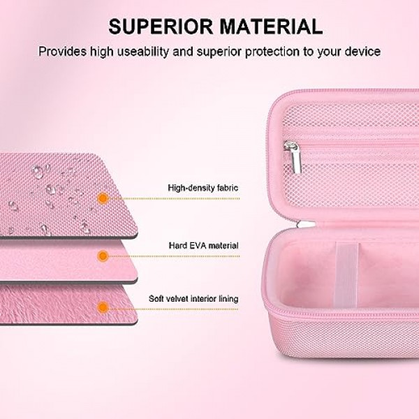 KODAK PIXPRO WPZ2 견고한 방수 디지털 카메라용 휴대용 케이스, 충격 방지 WiFi 4K 비디오 디지털 카메라 보관 커버 가방, 배터리 충전기 메모리 카드에 맞는 메쉬 포켓. 분