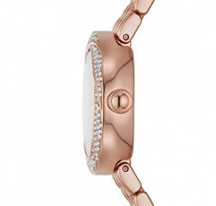 엠포리오 아르마니 AR11474 스트랩이 있는 여성용 쿼츠 2핸드 시계, 로즈 골드, 미수라 유니카, 브레이슬릿