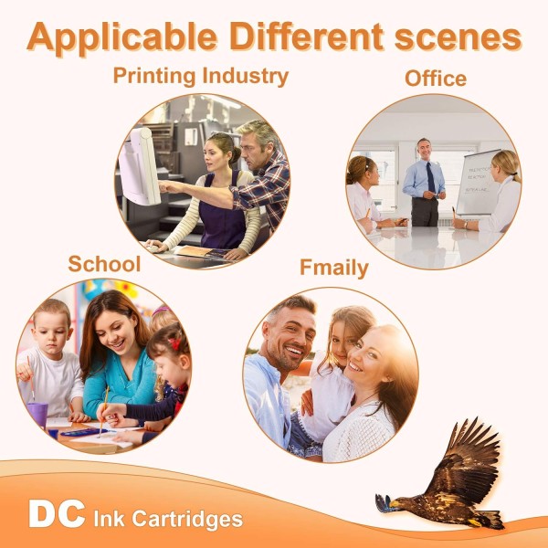 형제 MFC-J5330DW MFC-J5335DW MFC-J5730DW MFC-J5930DW MFC-J6530DW MFC-J6930DW MFC-J6930DW MFC-J6930DW MFC-J5330DW용 형제 LC-3219XL LC-3217과 호환되는 D&C LC3217 프린터 카트리지