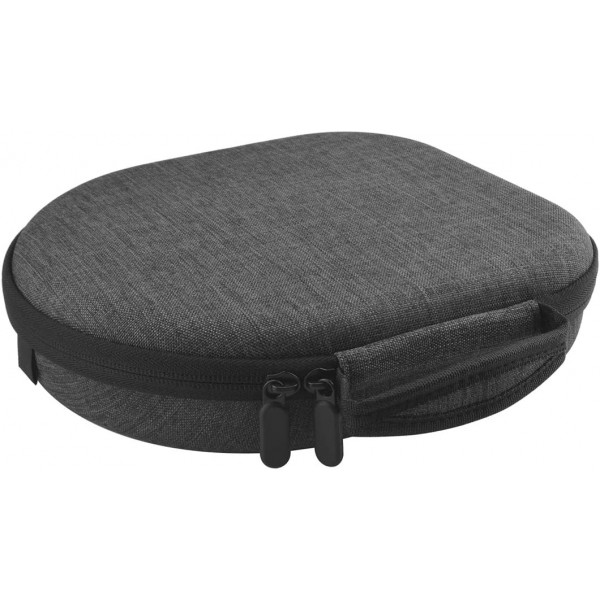 마스터 및 다이나믹과 호환되는 GEEKRIA 쉴드 헤드폰 케이스 MW75 MH40 MW65 MW60 MW50+ MG20 무선 케이스 교체용 하드 쉘 케이블 보관용 휴대용 케이스(다크 그레이)