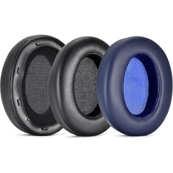 WH-910N 이어 패드 교체 용 이어 패드 Sony WH-XB910N XB910N 헤드폰 귀마개 폼 커버 (블랙) 블랙