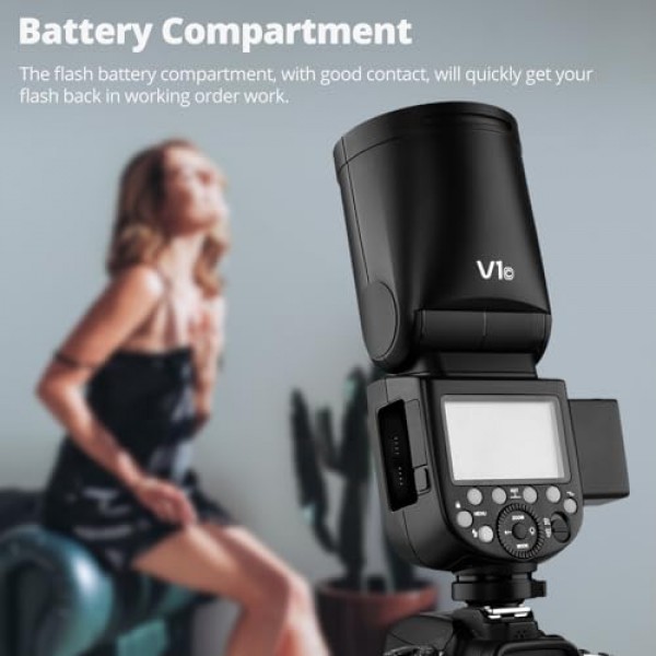 GODOX V1 배터리 VB26 VB26A 리튬 이온 배터리 V1S V1N V1C V1F V1O V1 플래시 및 V860III V860III-S V860III-C V860III-N V860III-O V860III-F V850III AD100PRO