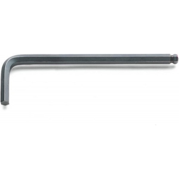 Beta 96BP/SC9 육각형 L 키 세트 작업장 도구(9개, 브래킷 포함, 곡선형, 크롬 도금, 구형 헤드 포함, 고저항, 이탈리아산), 무연탄