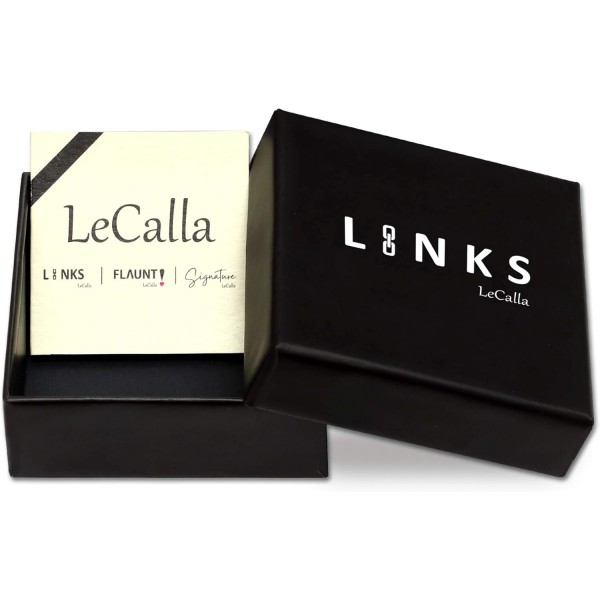 LeCalla Links 십대 여성과 남성을 위한 스털링 실버 이탈리아 종이 클립 체인 목걸이 18, 20, 24, 36 인치 24.0 인치