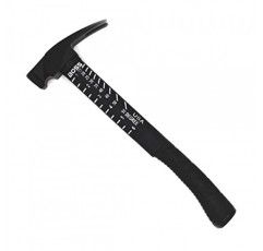 보스 해머 프리미엄 4340 강철 립 클로 해머(강한 섬유 충격 흡수 섬유 유리 손잡이 포함) - 22온스, 세라코테 마감, 밀링 처리된 미끄럼 방지 그립 - BH22STPFM