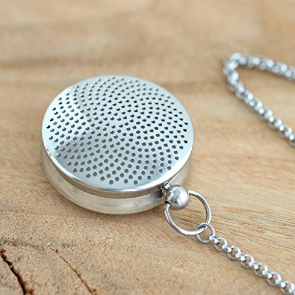 Alessi - TWY01 Alessi T-Timepiece 티 인퓨저, 단일 사이즈, 스틸