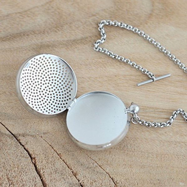 Alessi - TWY01 Alessi T-Timepiece 티 인퓨저, 단일 사이즈, 스틸