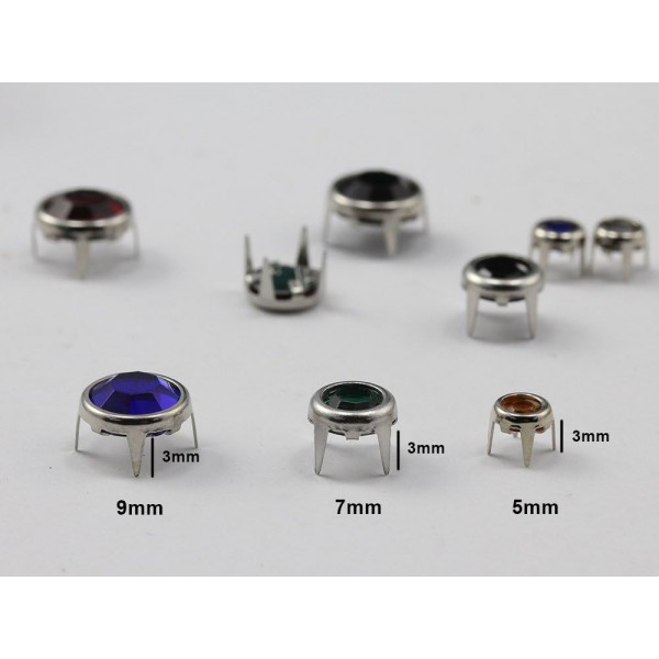 Bedazzler 라인스톤 작은 모듬 색상 150개 팩