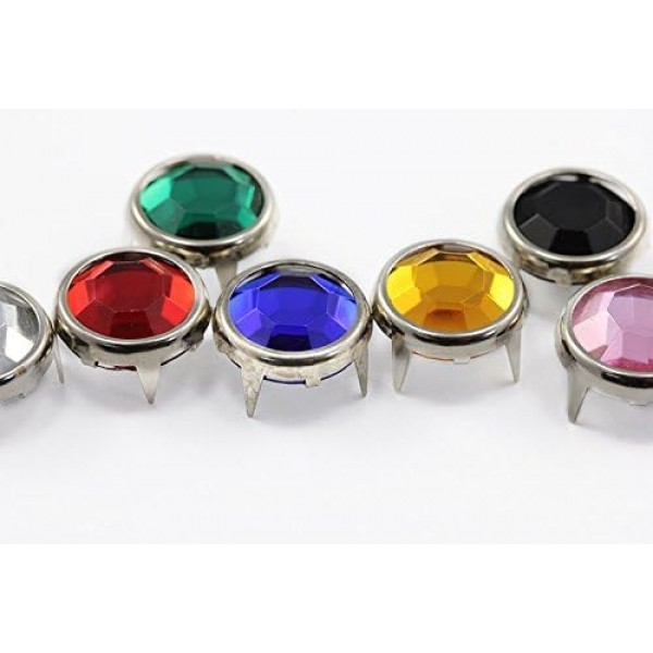 Bedazzler 라인스톤 작은 모듬 색상 150개 팩