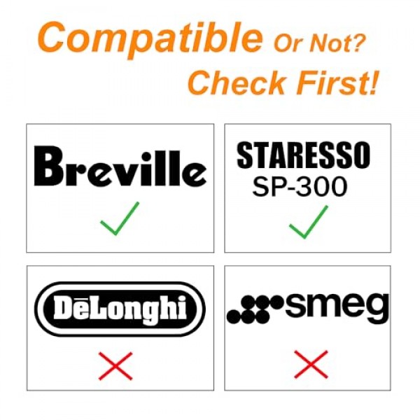 Apexstone 53mm 커피 분배기 및 탬퍼, 53mm 커피 분배기 및 핸드 탬퍼, 54mm Breville Portafilter용 듀얼 헤드 커피 레벨러, 조절 가능한 깊이