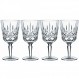 Nachtmann Noblesse Collection 7.4인치 칵테일 및 와인 잔, 고급 크리스탈 유리로 제작, 화이트 또는 레드 와인 잔, 12.5온스, 식기세척기 사용 가능, 4개 세트