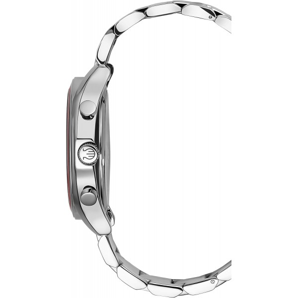 ORPHELIA 남성용 크로노그래프 시계 Oblivion with 스테인리스 스틸 밴드 화이트