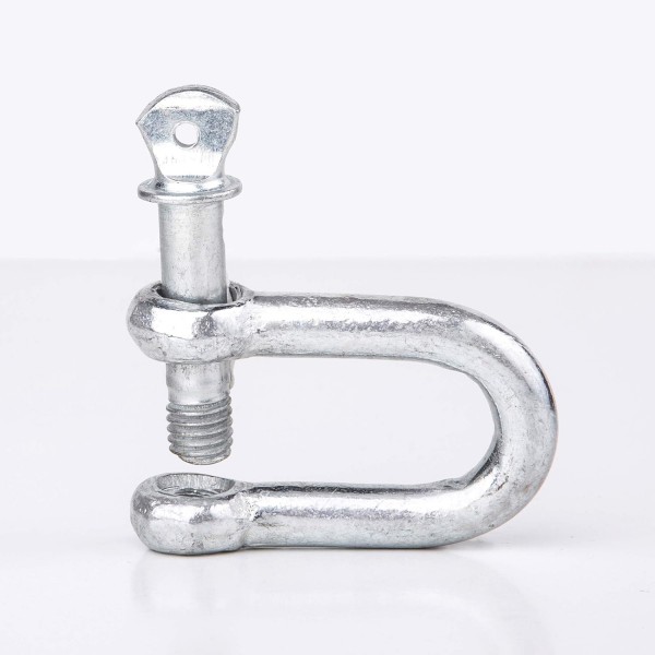 (10개들이 팩) 아연 도금 강철 걸쇠 10mm, D Links 후크 걸쇠 클립. 중장비 건설용 강철 사슬 강철 걸쇠 (10)