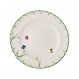 Villeroy & Boch 다채로운 봄 디너 플레이트, 10.5인치, 프리미엄 도자기, 화이트/컬러