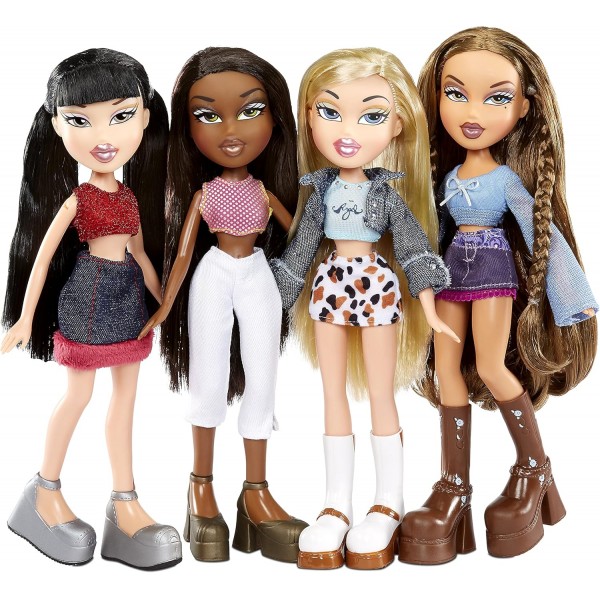 Bratz 20 Yearz 스페셜 에디션 오리지널 패션 인형 옥 - 홀로그램 패키징 및 포스터 - 20 Yearz 모티프, Fan Fave Rerelease 2001 복제품 - 의상 2개, 신발 등, 9 x 9 x 11.5인치 포함