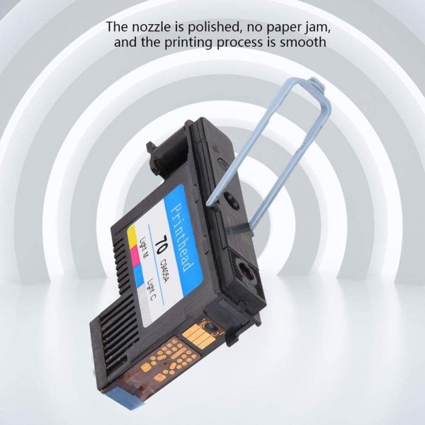 BigKing 프린트 헤드, HP 70 Designjet Z2100 Z5200 Z3200 Z3100 시리즈용 컬러 프린트 헤드 프린트 헤드(시안 + 포토 마젠타(C9405A))