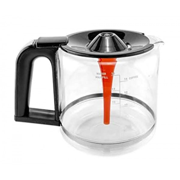 Krups SS-207816 14컵 유리병(커버 및 아로마 튜브 포함)