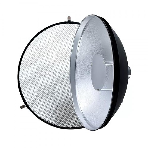 Godox AD-S3 뷰티 디쉬 리플렉터 Godox AD200 AD200Pro 포켓 플래시 모노라이트 Godox AD180 AD360 AD360II 플래시 스피드라이트 스피드라이트(벌집 커버 포함)