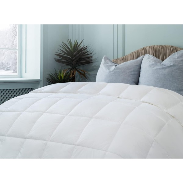 QUEEN ROSE 거위털 이불 155x220 겨울 이불 4계절 이불 155x220 거위털 이불 두꺼운 이불 Oeko-Test 인증 155 x 220