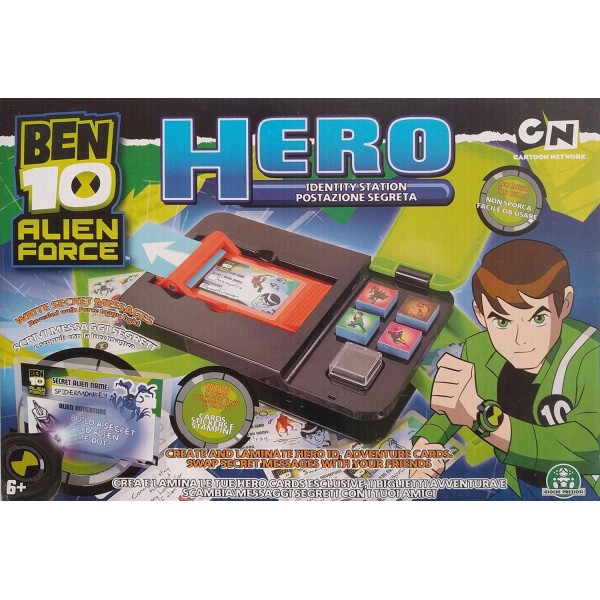 Giochi Preziosi BEN 10 HERO GEHEIME 스테이션 아이덴티티 스테이션